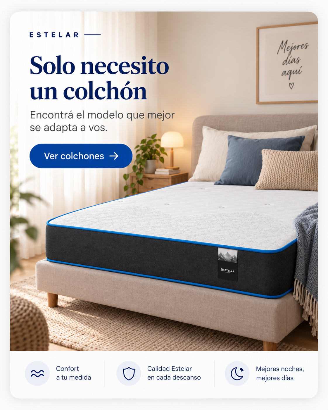 Solo necesito un colch�n