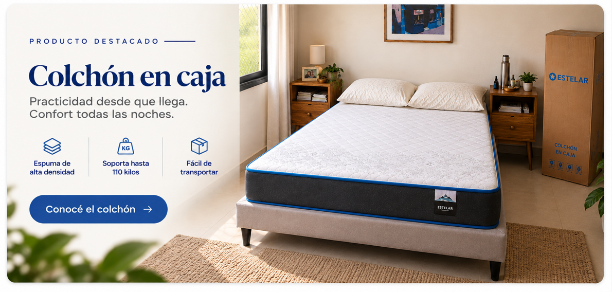 Producto destacado - Colch�n en caja Estelar